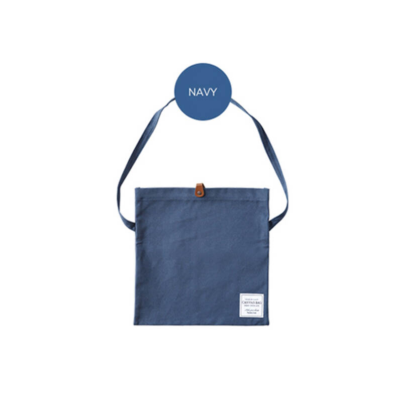 Túi Đeo Vải Cotton Thời Trang, 345X350㎜ - Màu Xanh Đậm - Locknlock - LTZ404, , large image number null